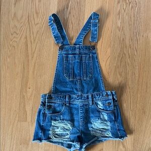 Denim Blue overalls